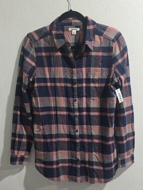NWT Goodthreads Cotton Flannel Button Down